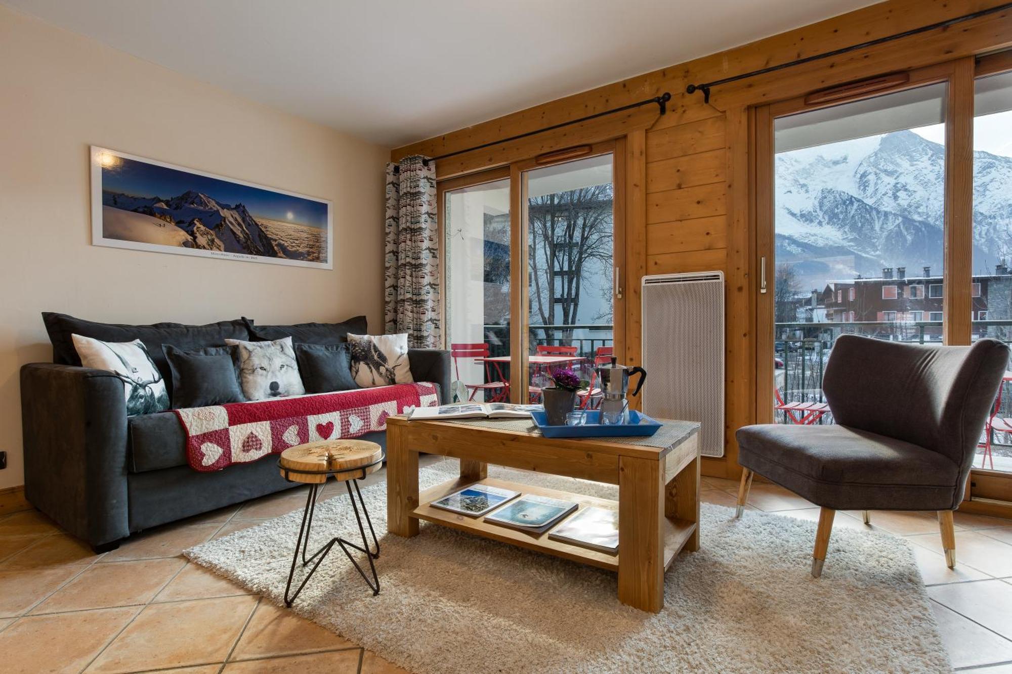Appartement Belle Vue - Happy Rentals Chamonix Extérieur photo