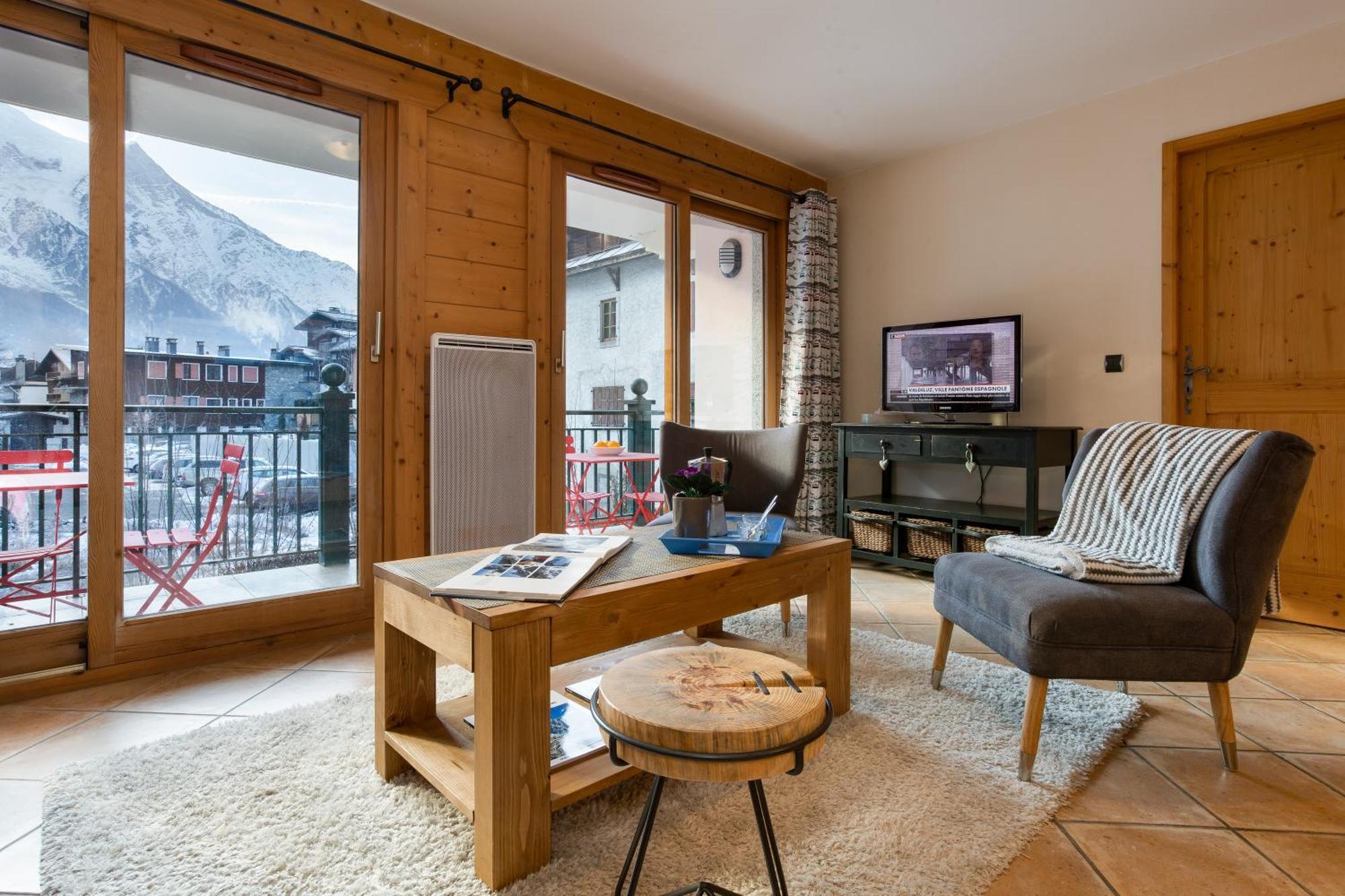 Appartement Belle Vue - Happy Rentals Chamonix Extérieur photo