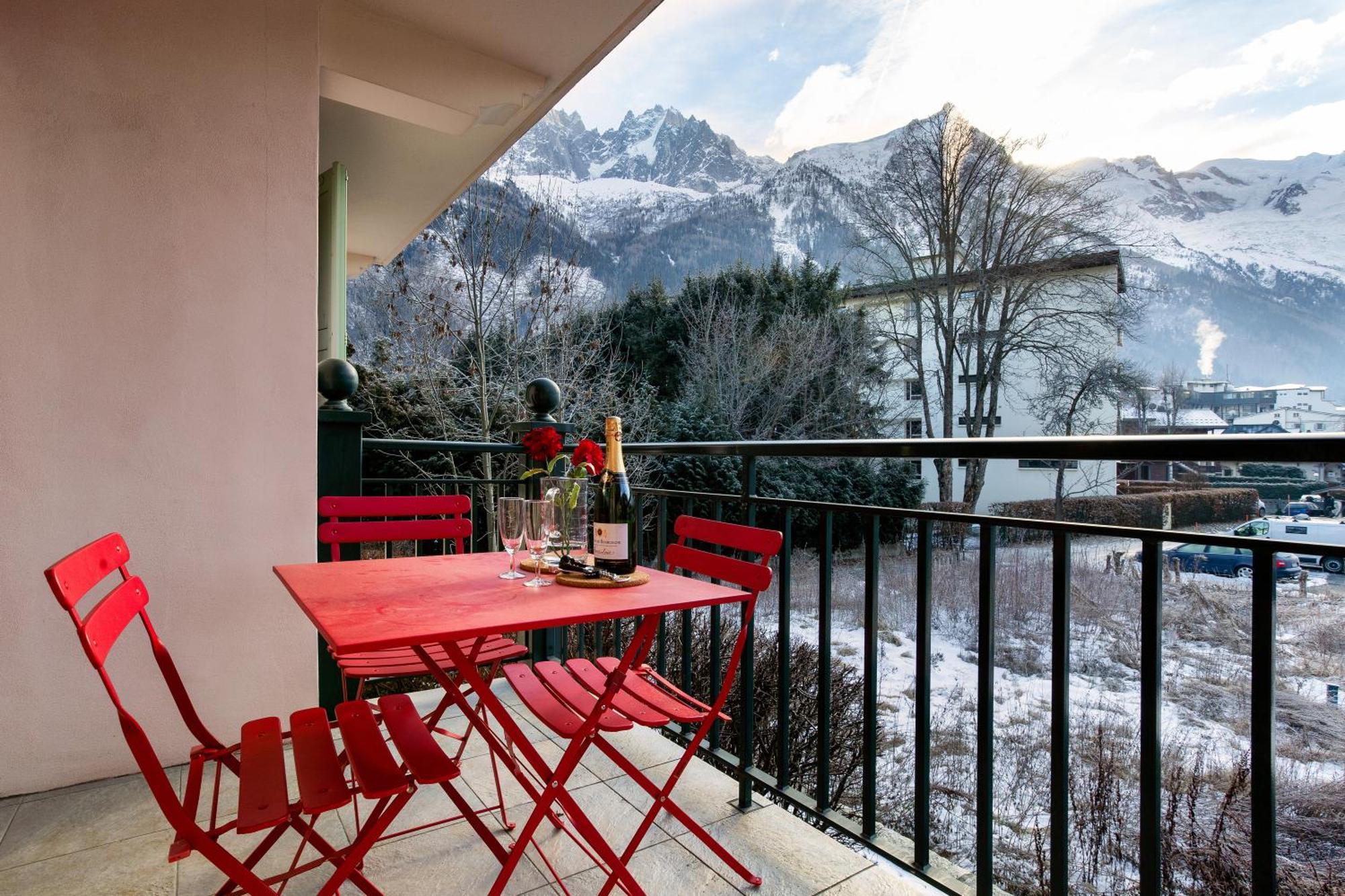 Appartement Belle Vue - Happy Rentals Chamonix Extérieur photo