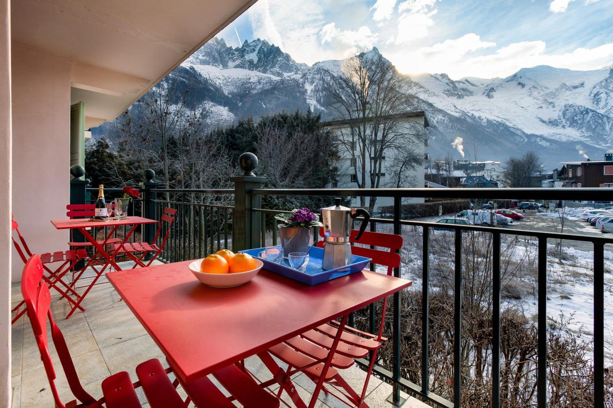 Appartement Belle Vue - Happy Rentals Chamonix Extérieur photo